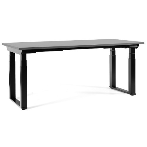 Elektricky výškově nastavitelný stůl Q-FORM - podnož černá - rozměr 150x80 cm 