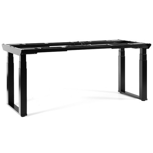 Elektricky výškově nastavitelný stůl Q-FORM - podnož černá - rozměr 150x80 cm 
