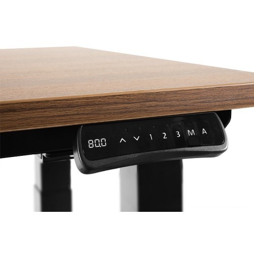 Elektricky výškově nastavitelný stůl GROW - podnož bílá - rozměr 160x70 cm 