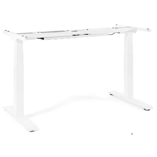 Elektricky výškově nastavitelný stůl GROW - podnož bílá - rozměr 160x70 cm 