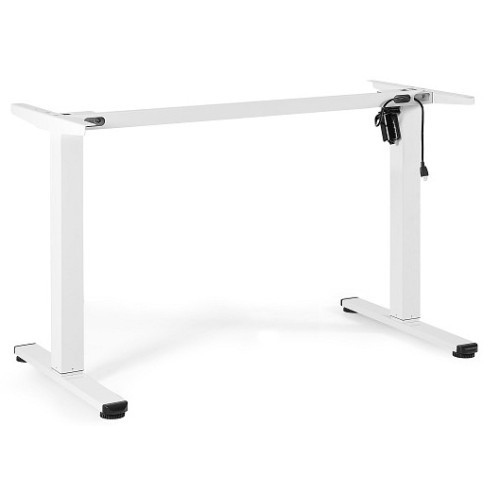 Elektricky výškově nastavitelný stůl METIS WHITE - barva bílá - rozměr 120x60 cm 