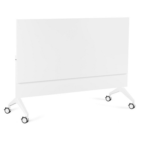 Mobilní skládací kancelářský stůl YUMI S - podnož bílá - rozměr 120x70 cm 