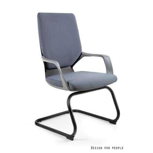 Jednací křeslo APOLLO SKID black - nosnost 130 kg - výběr barev 