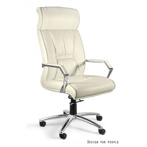 Kancelářské křeslo CELIO béžové - nosnost 130 kg 