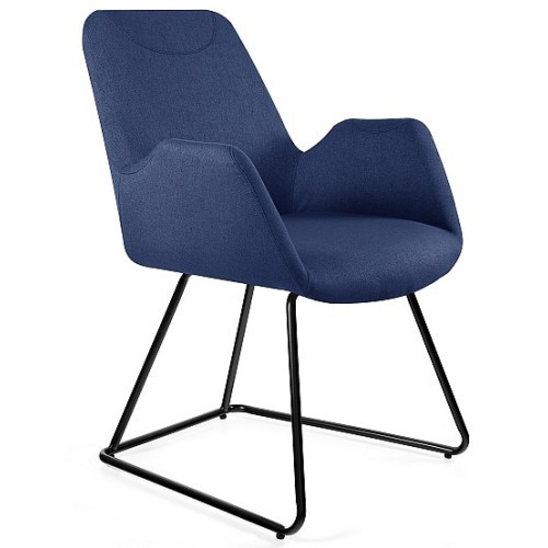 Konferenční křeslo CITY - barva modrá