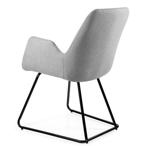 Konferenční křeslo CITY - barva světle šedá