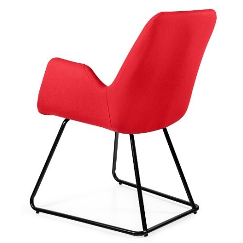 Konferenční křeslo CITY - barva červená