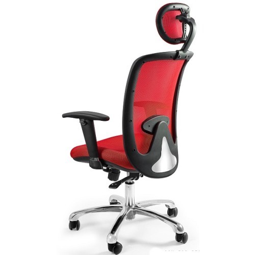 Kancelářské křeslo EXPANDER - barva červená - nosnost 130 kg 