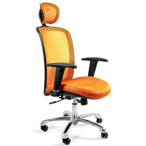 Kancelářské křeslo EXPANDER - barva žlutá - nosnost 130 kg 