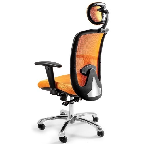 Kancelářské křeslo EXPANDER - barva žlutá - nosnost 130 kg 