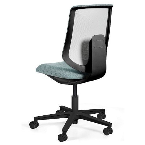 Kancelářská židle LAPIS- barva zelenomodrá - nosnost 130 kg 