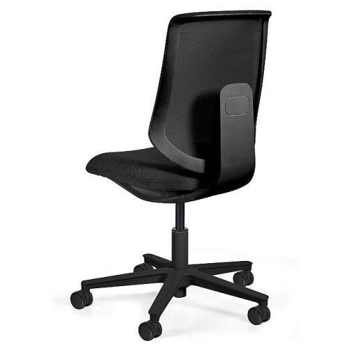 Kancelářská židle LAPIS- barva černá - nosnost 130 kg 