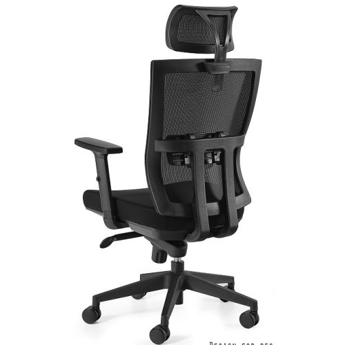 Kancelářské křeslo LINK černé - nosnost 130 kg 