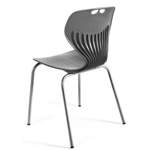 Plastová lavice  MATA - barva šedá - 4 místná - nosnost 420 kg 