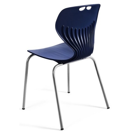 Plastová lavice  MATA - barva modrá - 4 místná - nosnost 420 kg 