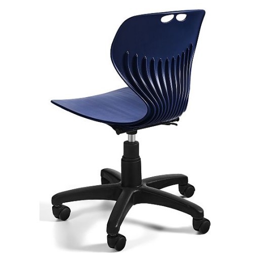 Kancelářská židlle MATA SWIVEL- barva modrá - nosnost 130 kg 