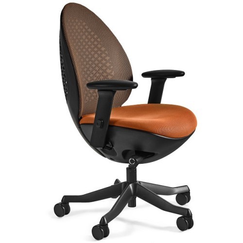 Kancelářské křeslo OVO BLACK  - nosnost 130 kg 