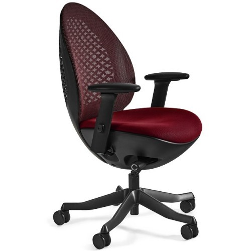 Kancelářské křeslo OVO BLACK  - nosnost 130 kg 