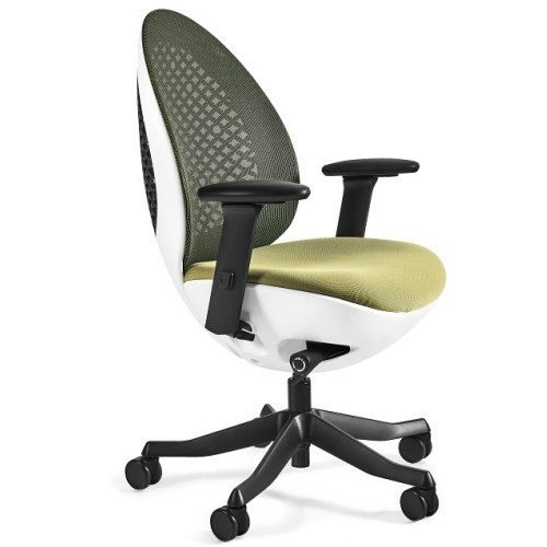 Kancelářské křeslo OVO WHITE  - nosnost 130 kg 