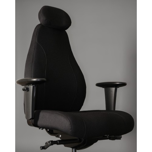 Zátěžové kancelářské křeslo PIU - 24/7 - nosnost 150 kg 