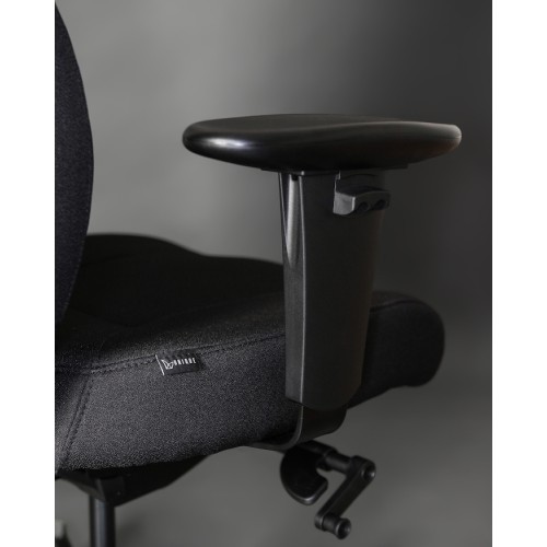 Zátěžové kancelářské křeslo PIU - 24/7 - nosnost 150 kg 