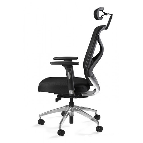 Kancelářské křeslo HERO - kombinace síť/látka 