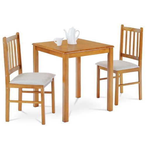 Jídelní set  pro dva JAGUAR oak - stůl rozměr 69X69 cm 