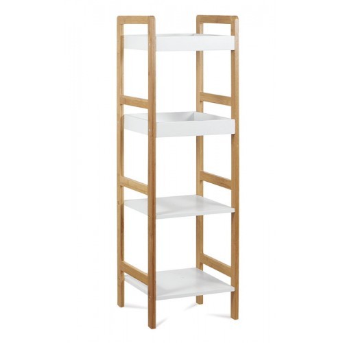Bambusový regál 013  - 4 police