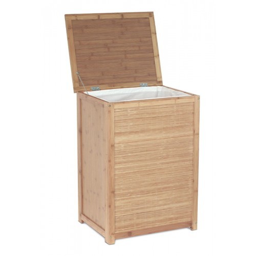 Koš na prádlo z bambusu