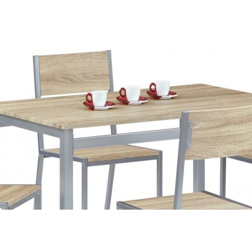 Jídelní set  pro čtyři HARVEY SON - stůl rozměr 110x70 cm 