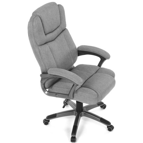 Kancelářské křeslo NOVA GREY - nosnost 120 kg 