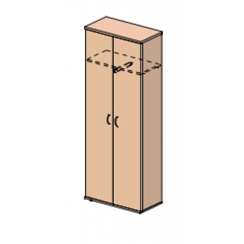 Kancelářská šatní skříň  výška 190 cm EXPRESS II - SC21